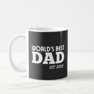 Bester Vater der Welt mit individuellem Foto Kaffeetasse