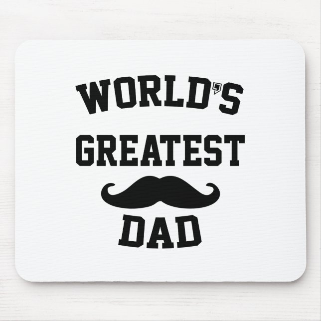 Bester Vater der Welt Mousepad (Vorne)