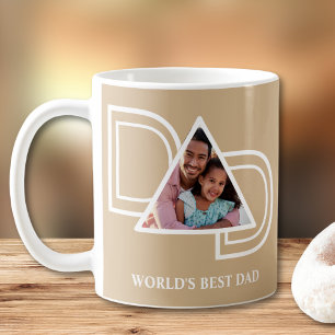 Bester Vater der Welt Personalisiertes Foto Kaffeetasse