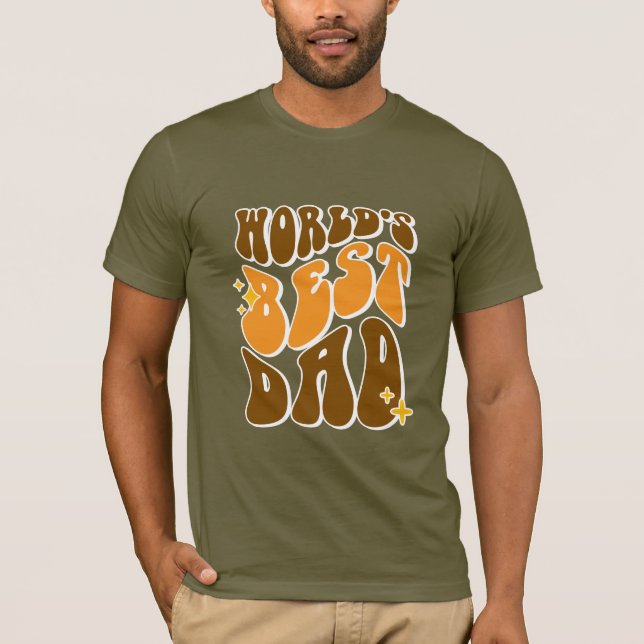Bester Vater der Welt  T-Shirt (Vorderseite)