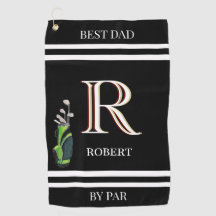 Bester Vater durch Par Custom Monogram Name Clubs