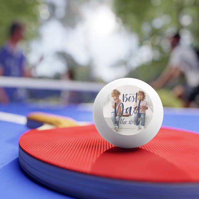 Bester Vater | Foto Ping Pong Ball Tischtennisball (Von Creator hochgeladen)