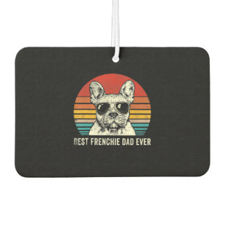 Bester Vater Frenchie Ever Funny Bulldog Vater Ges Autolufterfrischer