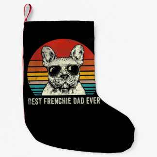 Bester Vater Frenchie Ever Funny Bulldog Vater Ges Kleiner Weihnachtsstrumpf