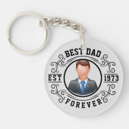Bester Vater für Geburtstag Schlüsselanhänger