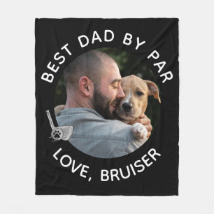 Bester Vater für Haustiere nach Maß Foto Golf Fleecedecke