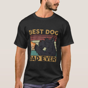 Bester Vater für Hund je Scottish Terrier T-Shirt