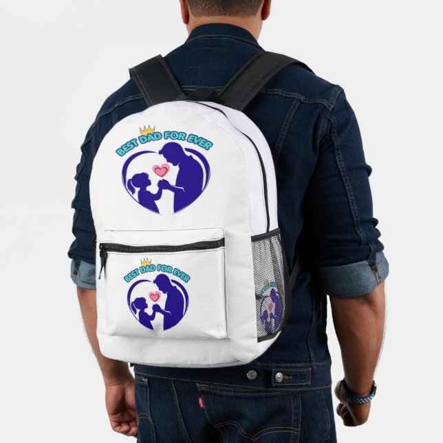 Bester Vater für immer Tasche Schule (Insitu (Modell))