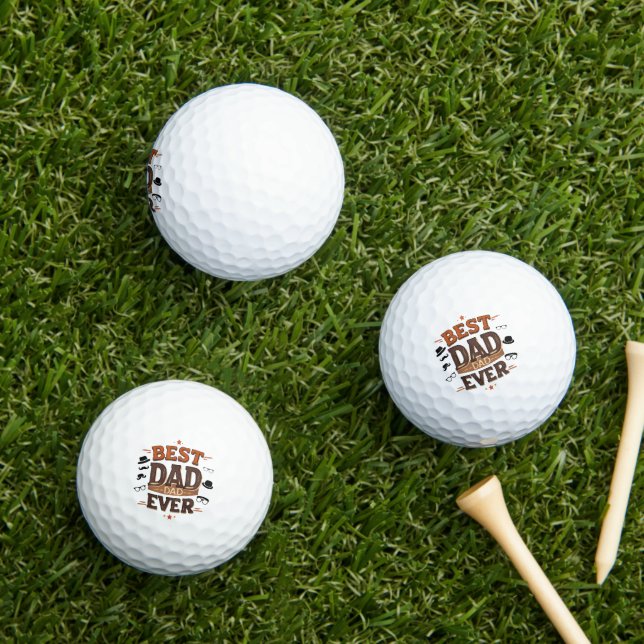 Bester Vater für jeden Wert Golf Ball - Personalis (Insitu Gras)