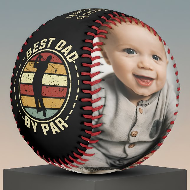 Bester Vater für Par Custom Foto Baseball (Von Creator hochgeladen)