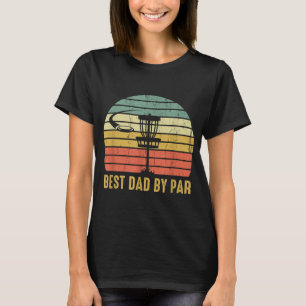 Bester Vater für Par Funny Disc Golf Geschenk für T-Shirt