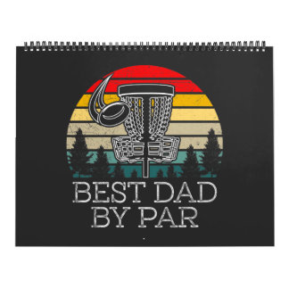Bester Vater für Par Vater Disk Golf Kalender
