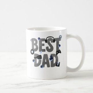 BESTER VATER Gaming-Vater Grafik Kaffeetasse