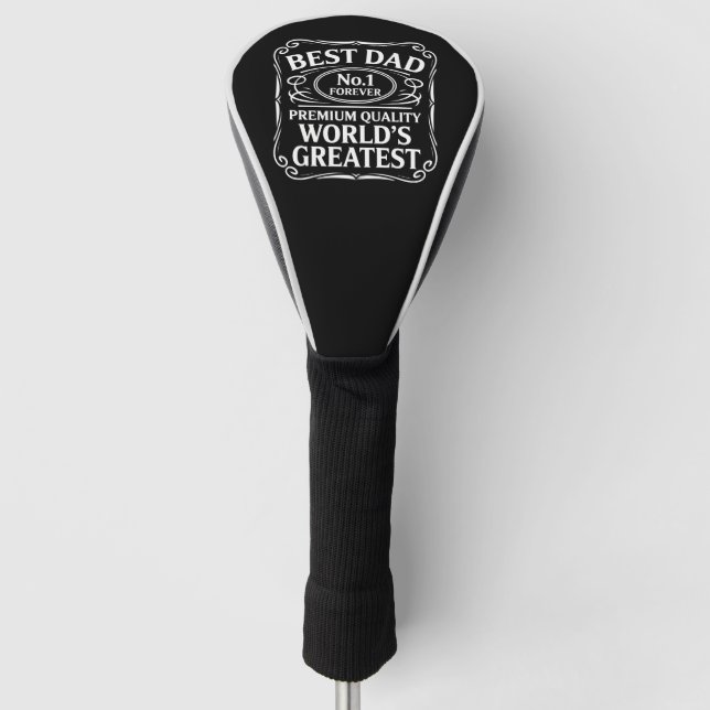 Bester Vater Golf Headcover (Vorderseite)