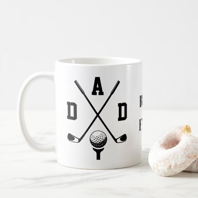Bester-Vater-Golf-Tasse Kaffeetasse (Mit Donut)