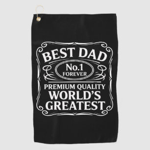 Bester Vater Golfhandtuch