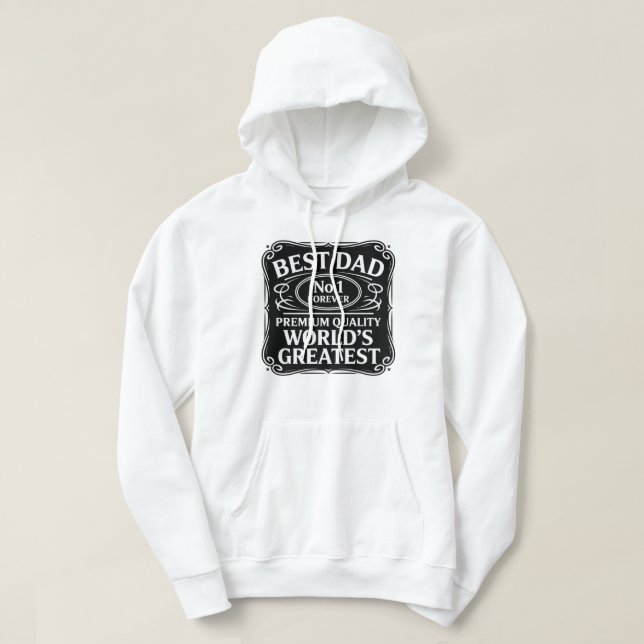 Bester Vater Hoodie (Design vorne)