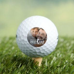 Bester Vater im Par Foto Golfball