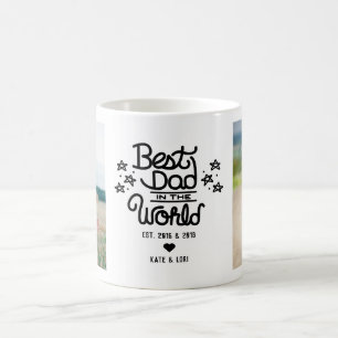 Bester Vater im Zweiten Foto der Welt Kaffeetasse
