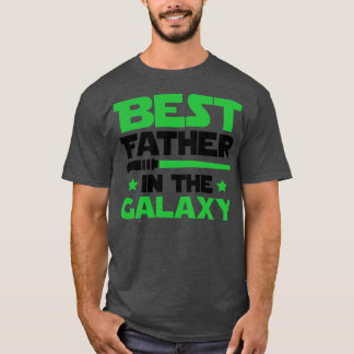 Bester Vater in der Galaxie T-Shirt