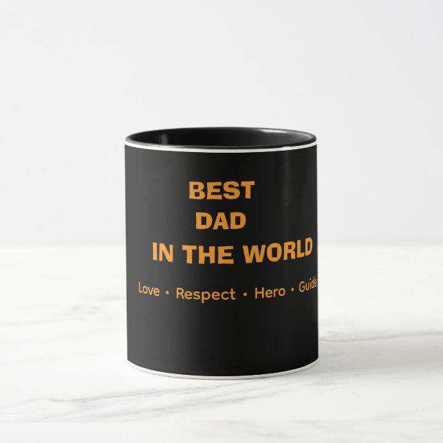 BESTER VATER IN DER WELT TASSE (Zentrum)