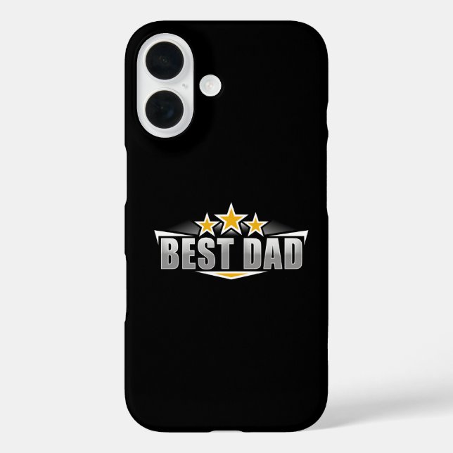 Bester Vater iPhone 16 Hülle (Rückseite)