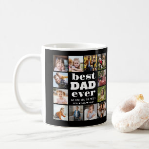 Bester VATER je 12 FotoCollage Kaffeetasse