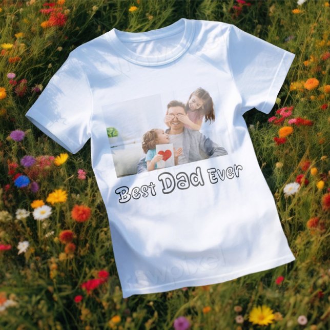 Bester Vater je 2025 Geschenk für den eigenen Vate T-Shirt (Von Creator hochgeladen)