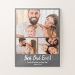 Bester Vater je! 3 Benutzerdefinierte Fotos<br><div class="desc">Unser "Bester Vater aller Zeiten! Custom 3 Fotos Vatertag Puzzle" - ein herzliches und einzigartiges Geschenk, um die besondere väterliche Figur in Ihrem Leben zu feiern. Dieses Rätsel erlaubt es Ihnen, es mit einer persönlichen Nachricht und einem Lieblings-Foto, indem Sie eine persönliche Touch zu Ihrem Vatertag Geschenk, Geburtstag, Weihnachten oder...</div>