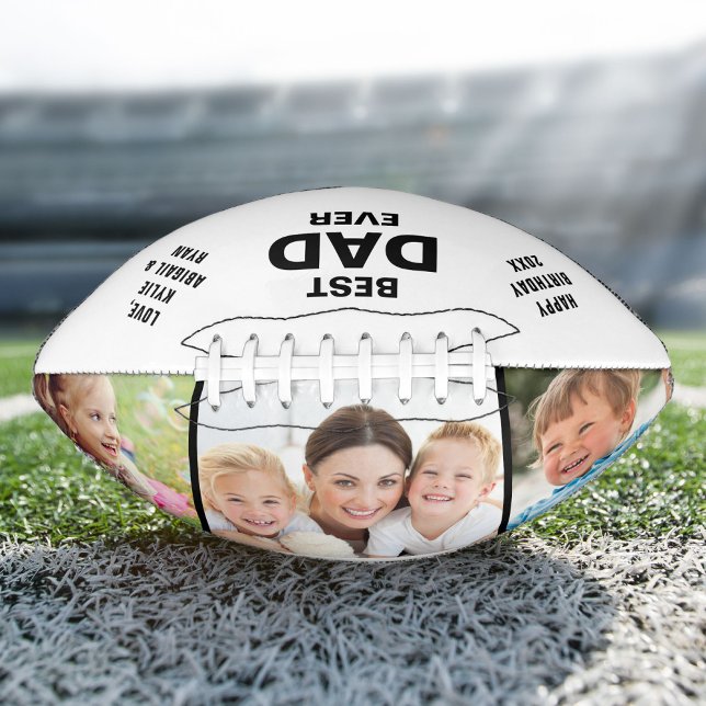 Bester Vater je 3 Foto Football (Von Creator hochgeladen)