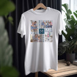 Bester Vater je 4 Foto und individuelles Jahr T-Shirt<br><div class="desc">Bester Vater je personalisierter T - Shirt - perfekt zum Geburtstag von Vater oder Vater. Die Fotovorlage ist für Sie ein Set, um Ihre eigene, einzigartige Foto-Collage mit 4 Ihrer Lieblings-Familienfotos zu erstellen. Die Fotos sind durch den Wortlaut "Bester Papa je" geteilt und Sie können auch einen ersten hinzufügen. Der...</div>