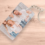 Bester Vater je Athletik Modernes Foto Vatertag Schlüsselanhänger<br><div class="desc">Dieses einfache und moderne Design besteht aus san Serif und spielerischer Schriftzypografie.</div>