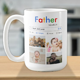 Bester Vater je Baby Kinder Niedliche Fotosammlung Kaffeetasse