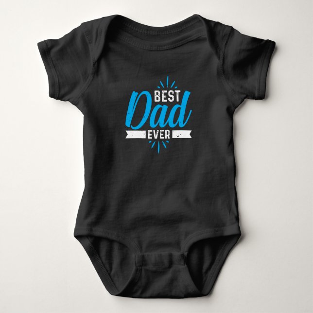 Bester Vater je Baby Strampler (Vorderseite)