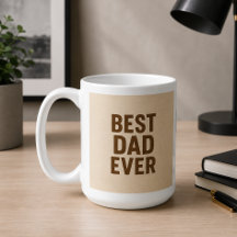 Bester Vater je ☕ | Bedeutende Tasse für Väter 💙
