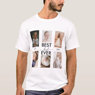 Bester Vater je benutzerdefinierbares Jahr und Bil T-Shirt