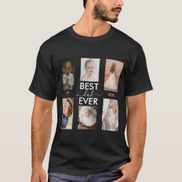 Bester Vater je benutzerdefinierbares Jahr und Bil T-Shirt