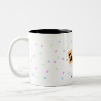 Bester Vater je benutzerdefiniert Zweifarbige Tasse
