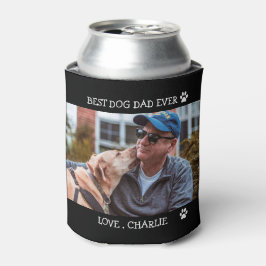 Bester Vater je benutzerdefinierten Pet-Foto Name Dosenkühler