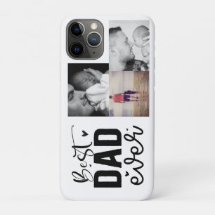 Bester Vater je benutzerdefiniertes 3-Foto Case-Mate iPhone Hülle
