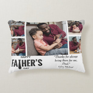 Bester Vater je benutzerdefiniertes Foto Dekokissen