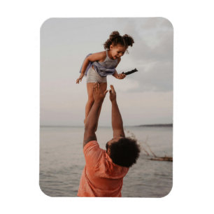 Bester Vater je benutzerdefiniertes Foto Magnet