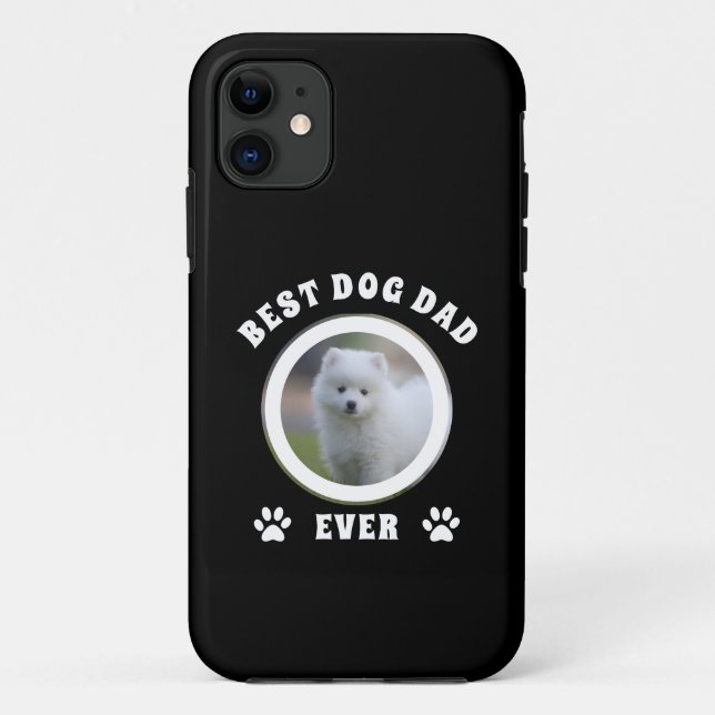 Bester Vater je benutzerdefiniertes Foto Personali Case-Mate iPhone Hülle (Rückseite)