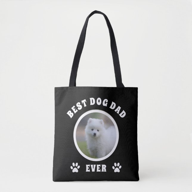 Bester Vater je benutzerdefiniertes Foto Personali Tasche (Vorderseite)