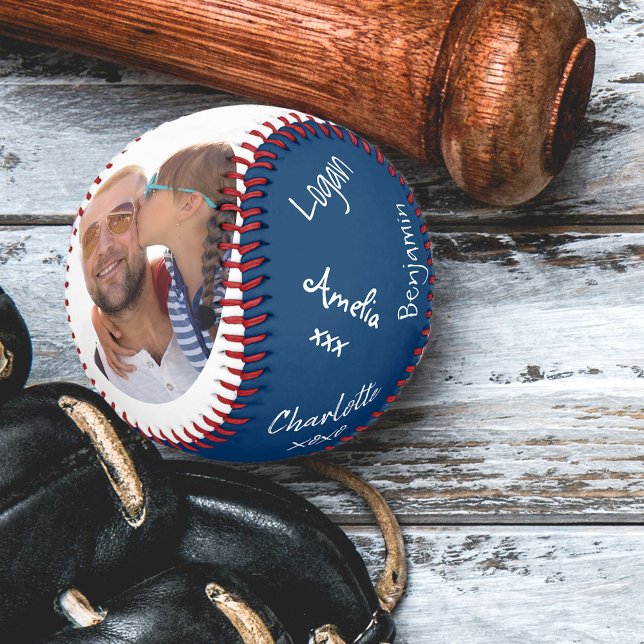 Bester Vater je Blue 2 Foto gezeichnet Baseball (Von Creator hochgeladen)