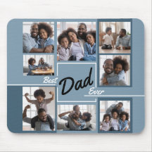 Bester Vater je Blue Foto Collage Vatertag