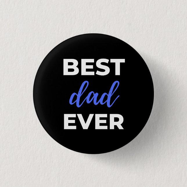 Bester Vater je Button (Vorderseite)