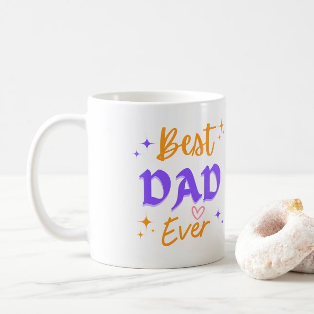 Bester Vater je Cup Kaffeetasse (Mit Donut)