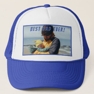 Bester Vater je Custom Foto Vathers Day Geschenkwa Truckerkappe