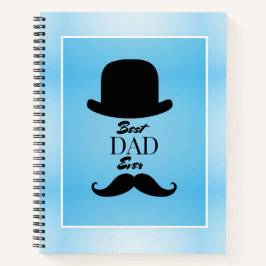 Bester Vater je Custom Vatertag Spiral Notebook Notizbuch